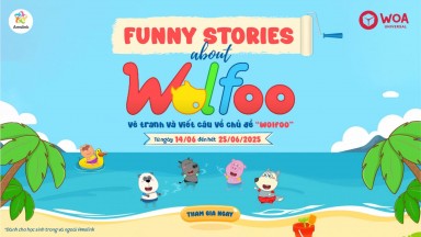 [AMSLINK] MINIGAME THÁNG 6 “FUNNY STORIES ABOUT WOLFOO” - THAM GIA NGAY - RINH QUÀ LIỀN TAY